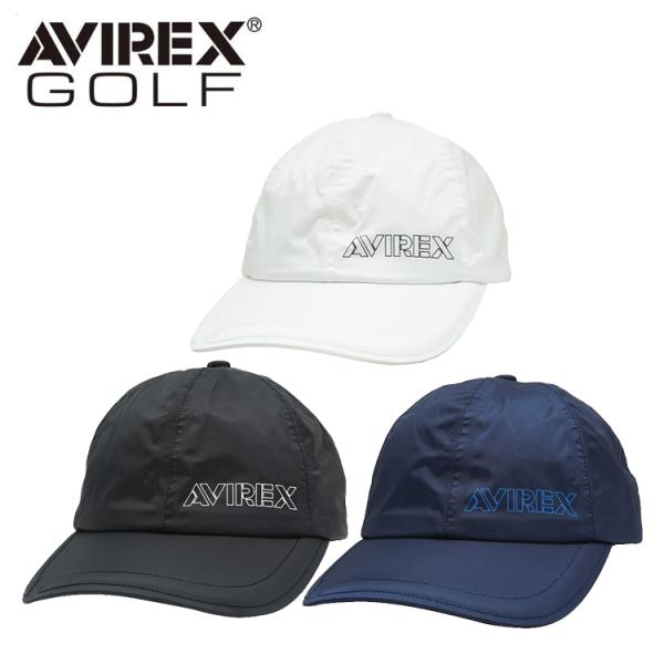AVIREX GOLF アヴィレックスゴルフ メンズ ロゴ レインキャップ  AVXBB1-43C ...