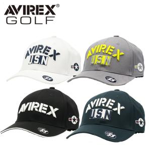 AVIREX GOLF アヴィレックスゴルフ メンズ US.NAVYキャップ  AVXBB1-46C 【CAP】【ベーシック】【帽子】【雨】【撥水】【ラウンド用品】【ゴルフ用品】｜yuuyuusports