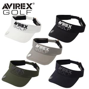 AVIREX GOLF アヴィレックスゴルフ メンズ マーカー付き バイザー  AVG3S-CP2  【マーカー】【帽子】【サンバイザー】【CAP】【VISOR】｜yuuyuusports
