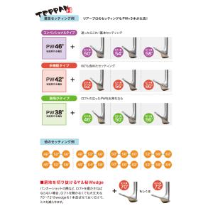 鬼スピン ウェッジ ゴルフクラブ 角溝 スピン...の詳細画像4