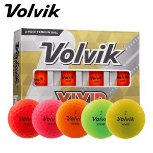 Volvik 2022年モデル VIVID 1ダース（12球）【VOLVIK】【ボルビック】【ビビッ...