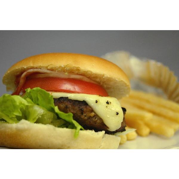 肉 牛肉 ハンバーグ 冷凍 無添加 バーガーバーグ 90g×4個 ハンバーガー お弁当 グルメ カフ...