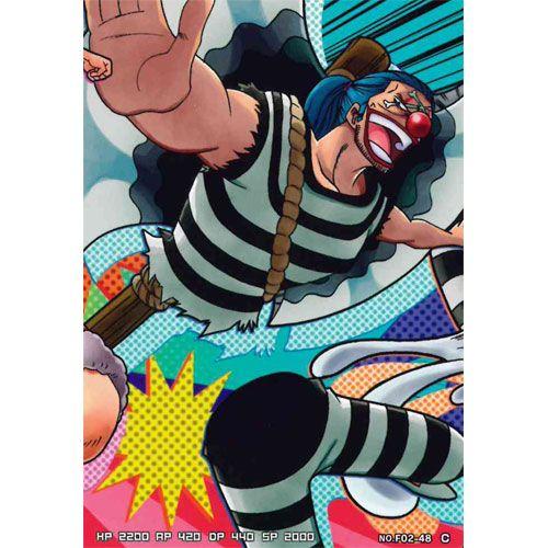 ワンピース ARカードダス フォーメーション02 F02-48：道化のバギー(コモン) バンダイ デ...