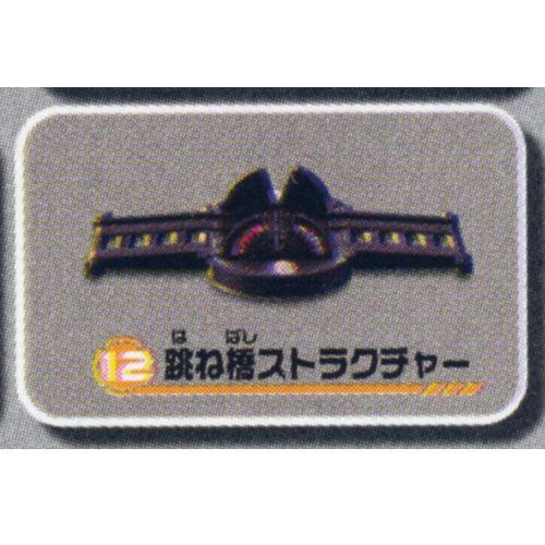 跳ね橋ストラクチャー キャラレール 仮面ライダー大集合!! 40th バンダイ(BANDAI)ガチャ...