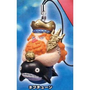 ネプチューン ワンピースストラップ 魚人島編 ONE PIECE バンダイ（BANDAI）ガチャポンガシャポンカプセル再入荷｜yuyou