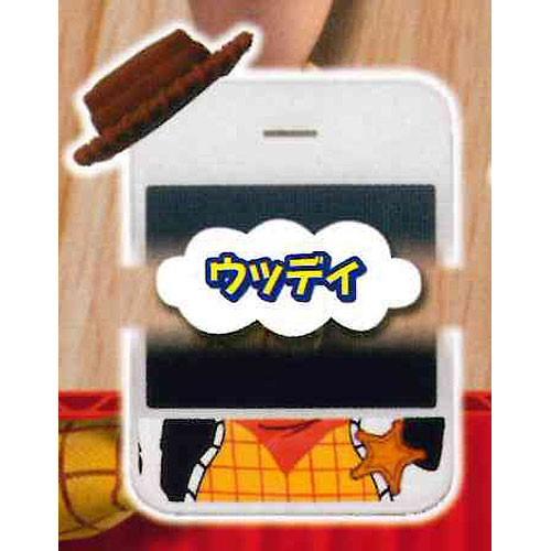 トイ・ストーリー スマホキャップコレクション 1：ウッディ タカラトミーアーツ ガチャポン