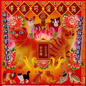 中国可愛的猫(中国の可愛い猫) 全6種セット 奇譚クラブ ガチャポン｜yuyou