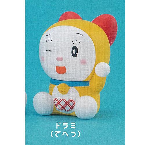 ドラえもん ソフビ これくしょん 4 3：ドラミ(てへっ) バンダイ ガチャポン ガチャガチャ ガシ...