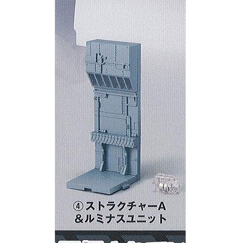 アルティメットルミナス ガンダム 02 4：ストラクチャーA＆ルミナスユニット バンダイ ガチャポン...