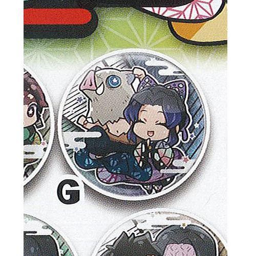 鬼滅の刃 キャラばんちょうこう 缶バッジ 肆ノ型 7：嘴平伊之助＆胡蝶しのぶ G スタンドストーンズ...