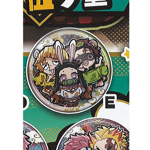 鬼滅の刃 キャラばんちょうこう 缶バッジ 伍ノ型 5：竈門炭治郎＆竈門禰豆子＆我妻善逸 スタンドスト...