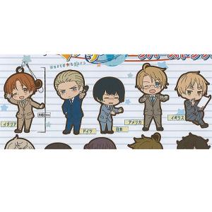 ヘタリア World Stars カプセル ラバー ストラップ / 5種セット ブシロード ガチャポン ガチャガチャ ガシャポン