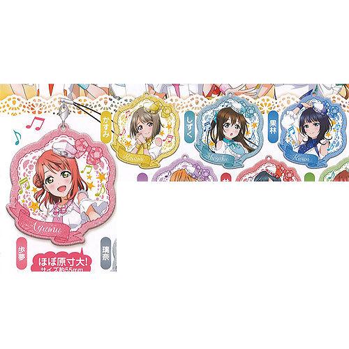 ラブライブ ALL STARS 虹ヶ咲学園 スクールアイドル同好会 カプセル ラメ アクリルストラッ...