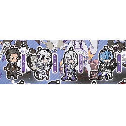 Reゼロから始める異世界生活 Lost in Memories カプセル ラバー ストラップ / 4...