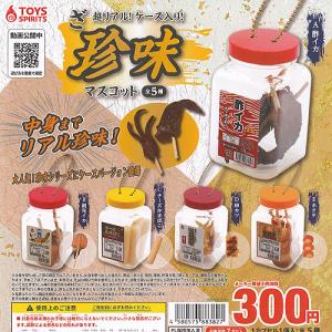 超リアル ケース入り ざ 珍味 マスコット 全5種+ディスプレイ台紙セット