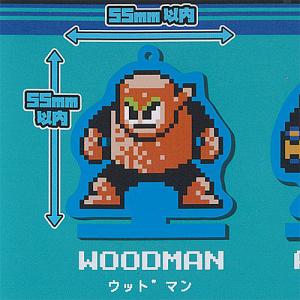 ロックマン2 Dr.ワイリーの謎 特殊武器コレクション ラバーストラップ 