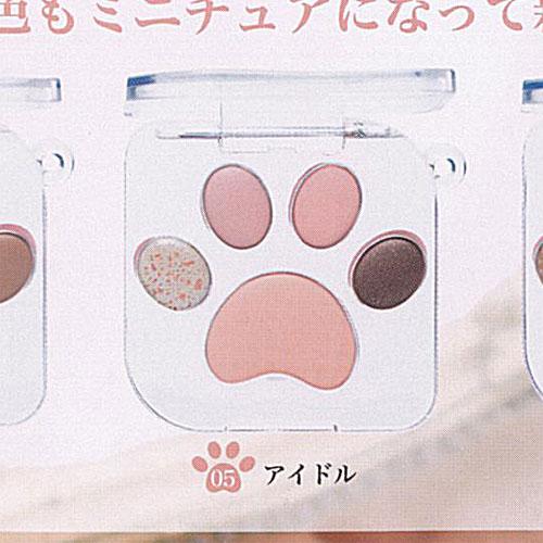ミルフィー ミャオパウズ アイシャドウパレット ミニチュア キーホルダー vol 1.5 5：アイド...