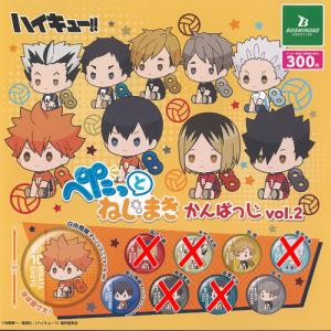 ハイキュー 繋ぐ グリッター 缶バッジ side B 全8種セット スタンド