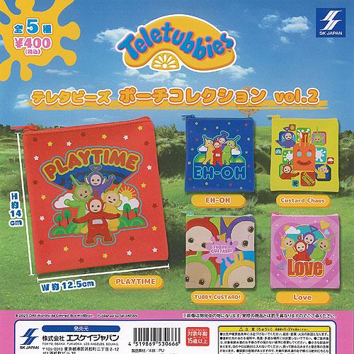 テレタビーズ ポーチ コレクション vol 2 全5種セット エスケイジャパン ガチャポン ガチャガ...