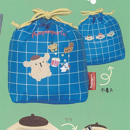 サンリオ ポムポムプリン ユーモラス アソート コレクション 4：巾着 A アイピーフォー ガチャポ...