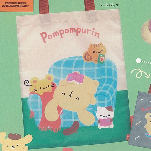 サンリオ ポムポムプリン ユーモラス アソート コレクション 6：トートバッグ アイピーフォー ガチ...