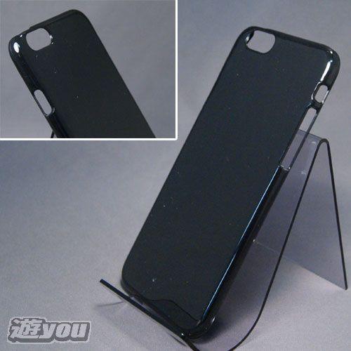 軽量・超薄1mm以下 iPhone6(4.7インチ)専用カバー ブラック ハード スマホケース