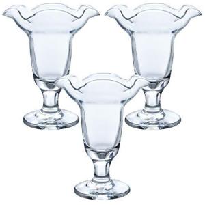 東洋佐々木ガラス パフェグラス 約φ11.2×13.7cm プルエースパーラー 日本製 食洗機対応 35802 3個セット