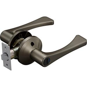 マツ六 レバー錠 エクレ 兼用取替バリアフリーレバー錠 トイレ錠 EL5060-4M-U アンバー