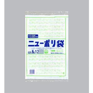 福助工業株式会社 ニューポリ袋 025 No.12
