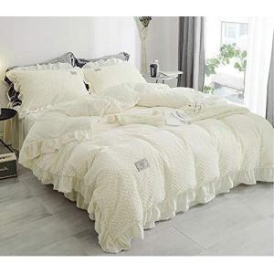 QXJF-WQ発熱 暖かい布団カバー 3ー4点セット 布団カバー 寝具カバー ベッド用品布団カバー 枕カバー シーツ3-4点