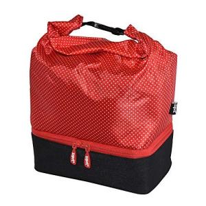 zipit (ジップイット) ランチバッグ、メトロ、レッド ZP-LBB-ME/RD