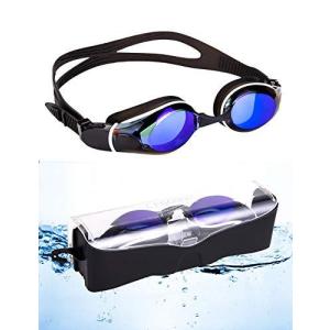 スイミングゴーグル スイムゴーグル 水中メガネ 水泳ゴーグル UVカット 曇り防止 クリア 防水 男女兼用 ゴーグ