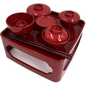 サンメニー 仏膳 5.5寸 朱 4307550800011