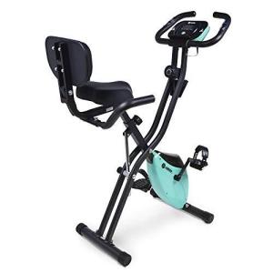 HAIGE フィットネスバイク HG-QB-J917B 折りたたみ マグネット オアシスブルー