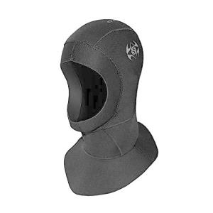 ダイビング フード 3mm ネオプレーン フード リブ付 サーフィン フィッシング フード キャップ 保温防寒 シュノ