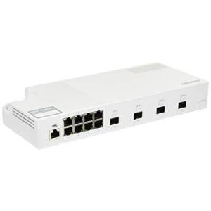 QNAP10GbE L2 Webマネージドスイッチ 4つの10GbE SFP+ポート 8つのギガビットイーサネットポート QSW-M40