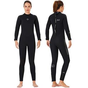 ウェットスーツ 5mm フルスーツ レディース 長袖 手首 足首 ファスナー ネオプレン素材 裏起毛素材 ダイビング
