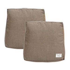 サンベルム ふとん収納袋 ふとん収納 2個組 ブラウン 布団収納時/約幅60×奥行60×高さ20cm かけ布団がクッ