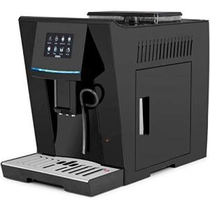 KALELAISU 全自動コーヒーメーカー 六種類機能 コーヒー豆/コーヒー粉兼用可能 四種類の言語モード ワンタ