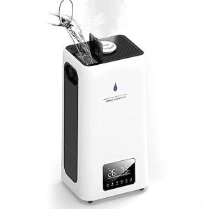 LVYUAN加湿器 超音波式 23.8L 大容量 花粉対応 業務用 次亜塩素酸水対応 加湿力1500mL/h 空気清浄 工