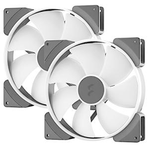 Fractal Design Prisma AL-18 ARGB PWM 2本セット PCケースファン 18cm ARGB対応 FD-FAN-PRI-AL18-PWM-2P FN1399