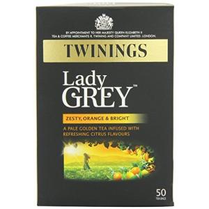 トワイニング イギリスブレンド レディーグレイ ティーバック 50p入り 黒