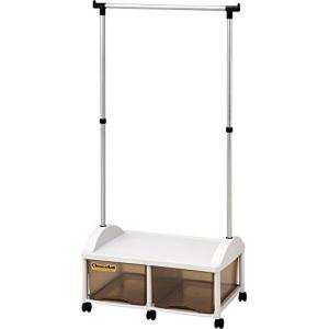 和泉化成 ショコラ ハンガーボックス2W型キャスター付