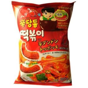 ヘテパシフィック 辛ダンドントッポッキ味スナック 90g×15袋