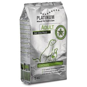 プラチナム ナチュラル ドッグフード チキン 5kg グルテンフリー 成犬 全犬種用 無水調理ドライフー