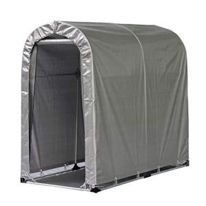 南栄工業 サイクルハウス パイプ径19.1mm 前後幕付き シルバーSN-3SVU