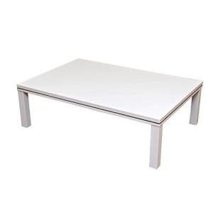 NEWファッションコタツ120cm幅  長方形 ホワイト DCF-120WH