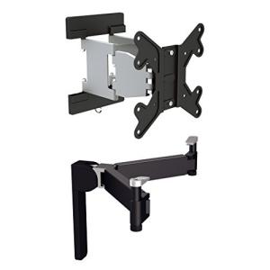 STARPLATINUM テレビ壁掛け金具 TVセッターアドバンス SA114 シェルフセット 26-46インチ対応 Sサイズ ブラック