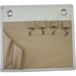 東洋ケース キーフック&ペンスタンド マグネットポケット コンパクト よこ23×たて20cm ベージュ ENT-MGP-BE