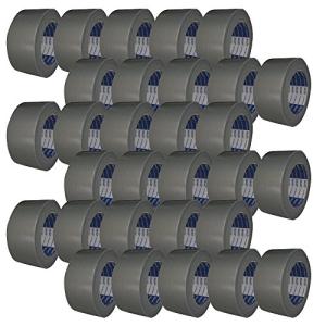 古藤工業 Monf No.890 カラー布粘着テープ 銀 厚0.22mm×幅50mm×長さ25m 30巻入り